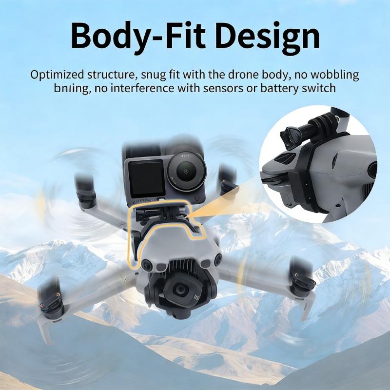 Lightweight Body Top Mount Extension Bracket for Mini 5 Professional Drones Ensuring Secure Bracket Adapter Drones Accessories