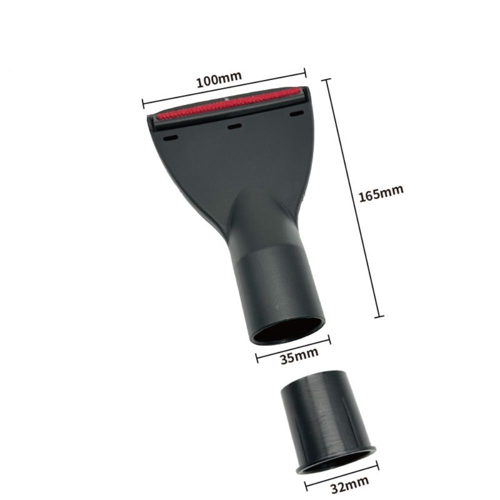 Universal Crevice Nozzle Flat Mouth Vacuum Attachments Vacuum Cleaner Nozzle Standard Hose