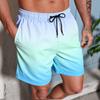 Mens Quick-Dry Stretch Board Shorts Beach Swimming Hot Surfing Diving