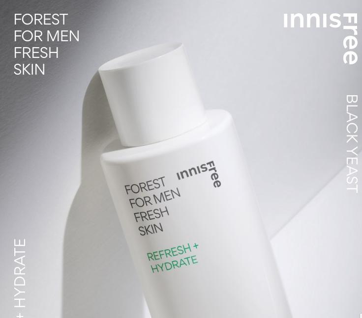 Innisfree For Men Forest All-in-One Essence, Toner, Lotion, Cleansing Foam (6 Types)