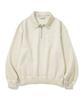 UNIFORM BRIDGE Half Zip-Up Sweatshirt Dusty Yellow