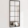 Vidaxl Wall Sconces, 2 Pcs, Black Frame, 100 X 40 Cm, Metal
