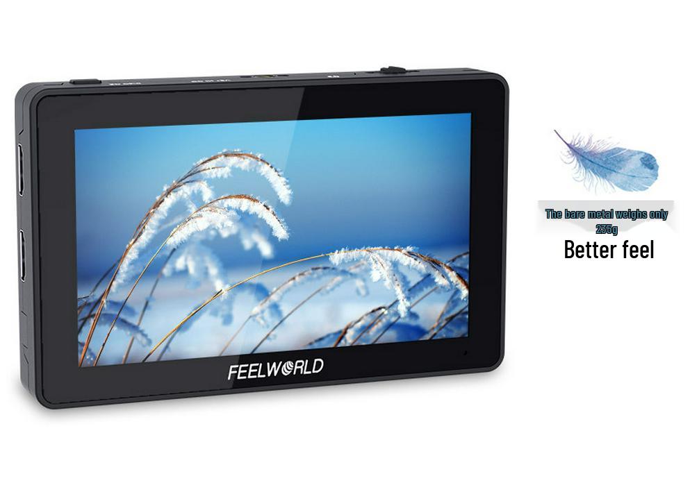 F6 PLUS 4K Photography Monitor with 3D-LUT, Touchscreen, Full Waveform, Vectors, Type C, Dual Power Supply