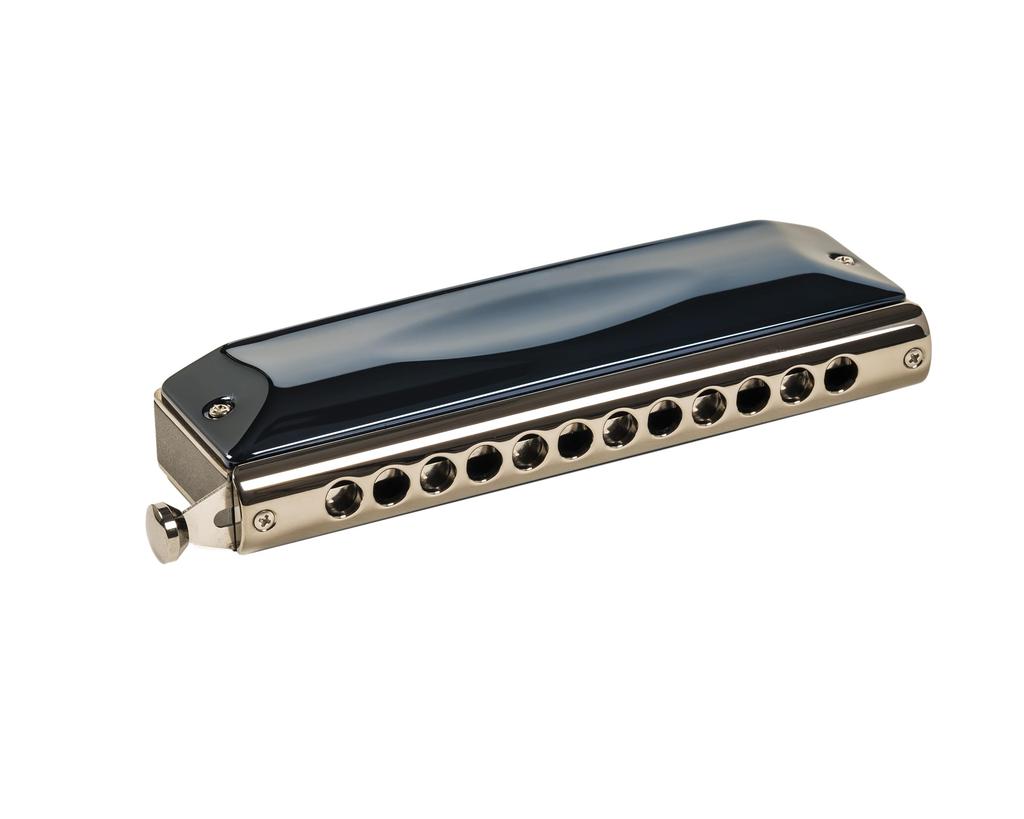 SUZUKI Chromatic Harmonica G-48 Metal Cover