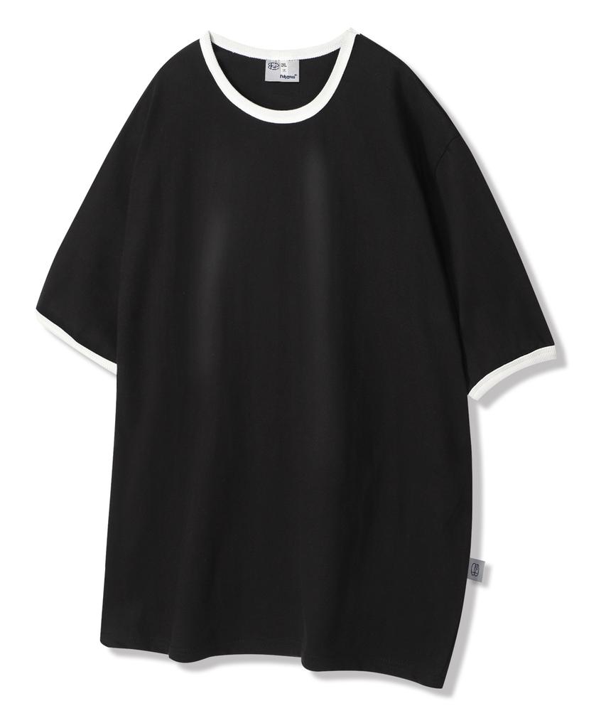 POLYGRAM Basic Cotton Ringer Short Sleeve T-Shirt - 3 Colors