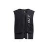 Adidas Outdoor Sports Detachable Vest Long Hooded Down Jacket Winter Unisex Outerwear Black H13853