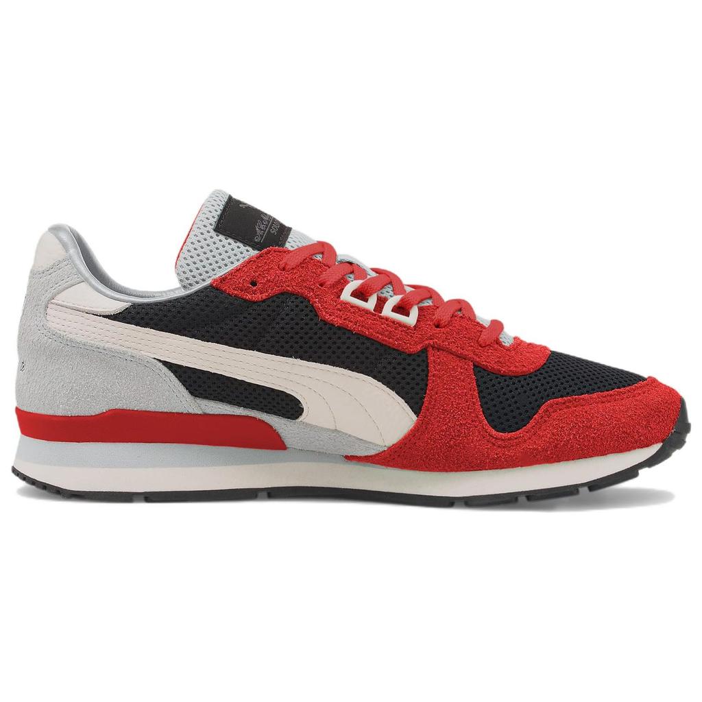 A.C. Milan X Puma RX 737 Red Black Unisex Sneakers Ebony Pristine 387761-02