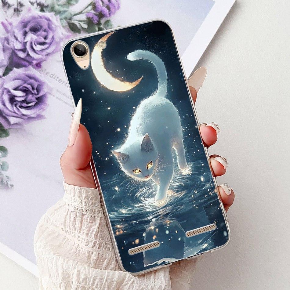 For Lenovo Vibe K5 / K5 Plus / K5 Pro L38041 A6020a40 A6020a46 Phone Case Elegant Floral Butterfly Soft Silicone TPU Cases