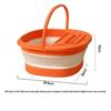 Faltbare Fußbadewanne – Tragbar, mit Deckel, ergonomisches Design, verdickt, geeignet für Reisen und den Heimgebrauch