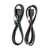 75 cm Auto USB-kaabli adapterid 4-pin ja 6-pin Android auto raadio stereo pistikute jaoks USB pikenduskaabli adapterid