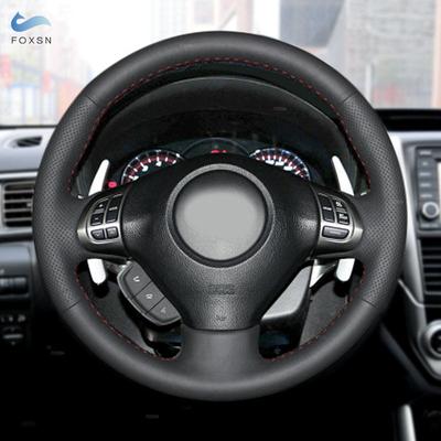 Car Accessories Steering Wheel Cover Leather Trim For Subaru Forester 2008 2009 2010 2011 2012 Impreza Legacy 2008-2010 Exiga
