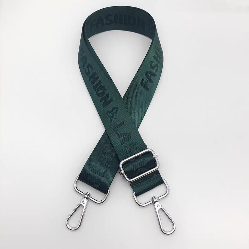 Nylon Bag Accessories Versatile Webbing Single Shoulder Oblique Span Long Shoulder Strap Adjustable 3.8 Wide Bag Strap