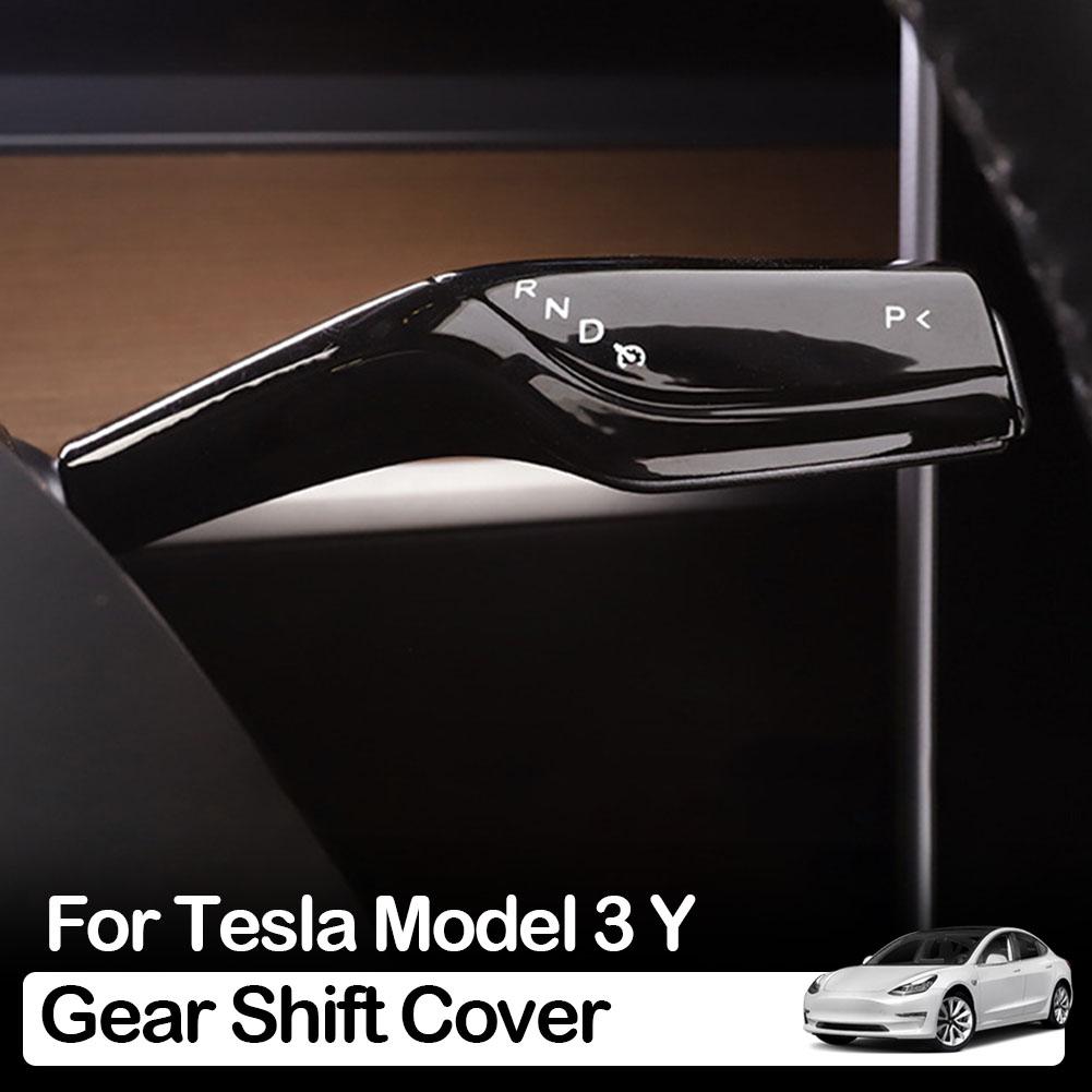 Steering Lever Cover for Tesla Gear Lever Decoration Accessories Full Protection Gear Shift Cover Accessories E7I8