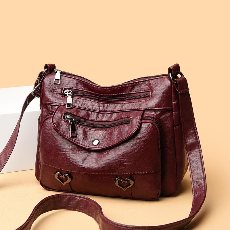 

Сумки Женские сумки-мессенджеры Женские сумки Tide Женские сумки через плечо Сумки-портфели с несколькими карманами Сумки для мам 25*9*18cm