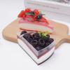 Modello Espositore Dessert Gelatina Budino Triangolare Mousse Torta Fragola Mango Francese