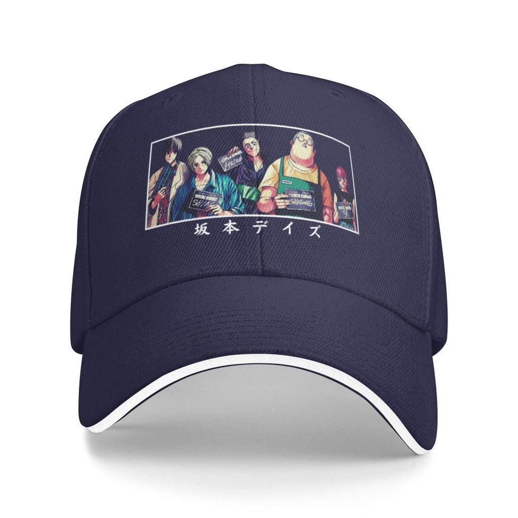 Baseball Caps Sakamoto Days Anime Characters Graphic Female Male Outdoor Summer Caps