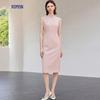 Luomeng Women's New Chinese Style Business Suit Dress Set
