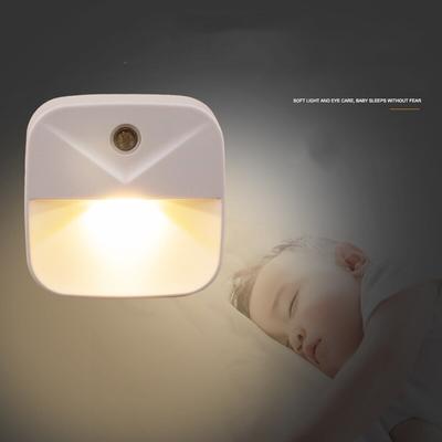Capteur de lumière sans fil Veilleuse LED Prise UE Veilleuses pour Bébé Enfants Chevet Chambre Couloir Éclairage