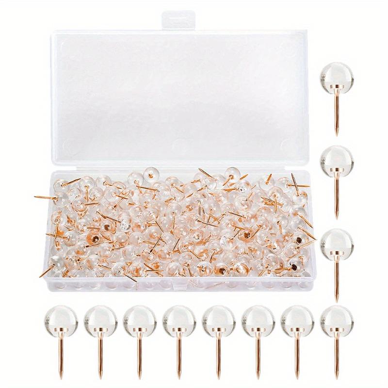 100PCS Multi-function Push Pin Convenient Pushpins Replaceable Thumb Tacks Home Supply for Wall Pushpins for Cork Board Office