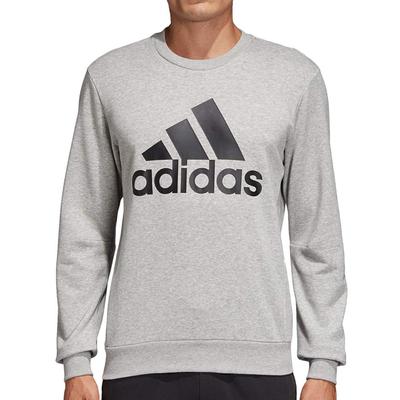 Adidas MUSTHAVES Φούτερ με Στρογγυλή Λαιμόκοψη Badge of Sports FSD52 Μεσαίο Γκρι Μέγεθος Μέγεθος Ανδρικό (Επένδυση από fleece) Μελανζέ/Μαύρο (DT9937) J/M (Ιαπωνία M)