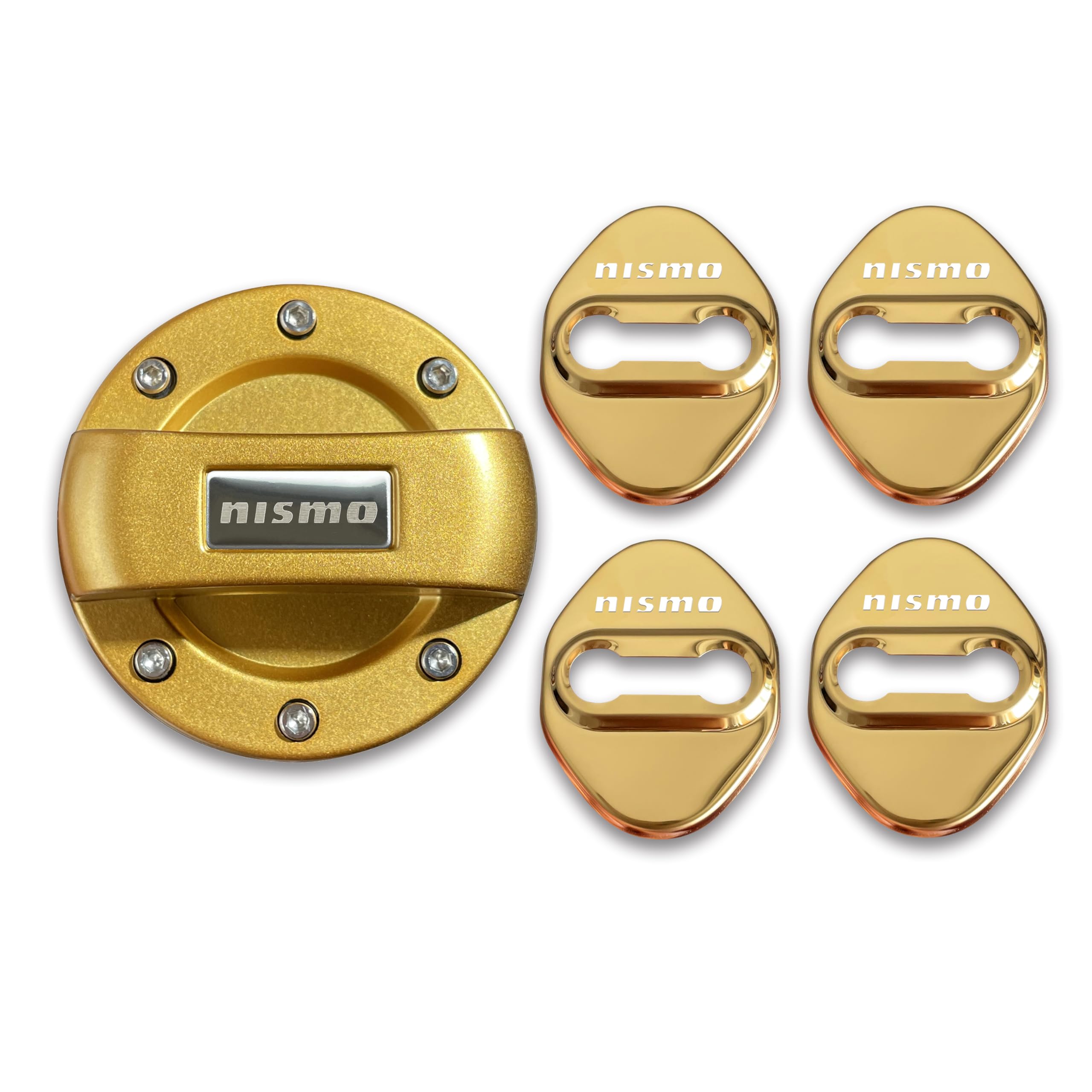 

nismo Бензиновая Крышка Горловины Топливного Бака Крышка Топливного Бака Крышка Топливного Бака Накладка На Дверной Фиксатор золотой