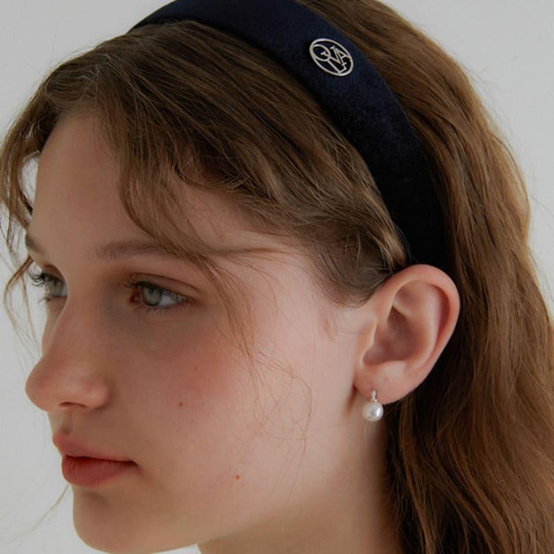 OVLA Signature velvet hair band_2color HB006