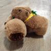 Plush Capybara Plush Papa Circle Brown Lovely Capybara Wrist Circle  Kid Gift