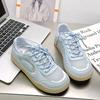 - Flat Bottom Breathable Mesh Sneakers Women's New Mesh Shoes Casual Board Shoes Show Small Feet