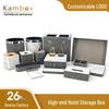 Custom Leather Storage Tray for Hotel & B&B Guest Rooms