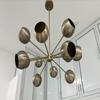 Chandelier Mid Century 12 Arms Sputnik Chandelier Modern Light Fixture Stilnova Style Ceiling Light Fixture For Dinning Décor