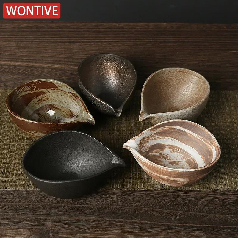 1pc Coarse Pottery Matcha Chawan Tea bowl Accessories Japanese Matcha Mixing Bowl Kitchen Tools Matcha Whisk
