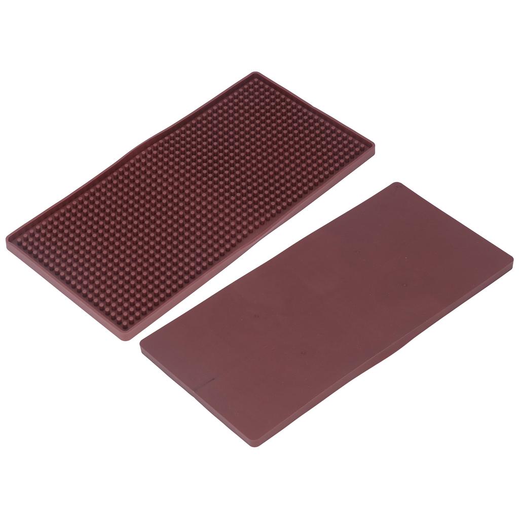 Bar Mat Premium Food Grade Silicone Heat Resistant   Odorless Nonslip Soft Flexible Coffee Bar Mat