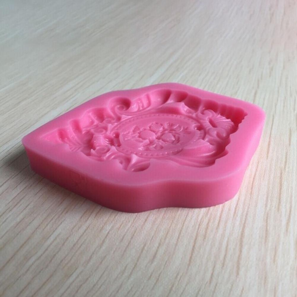 Yousheng Embossment Chocolate Mould Silicone 3D Fondant Cake Tool Decorating