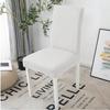 White Smooth Chair Cover Universal