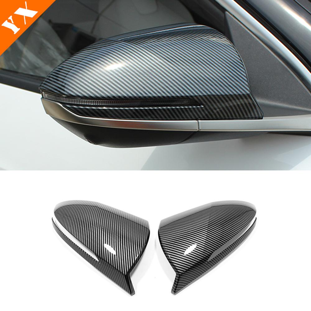 Carbon Chrome Trim For Tucson NX4 N Line -2023 Car Side Mirror Rear View Mirror Sticker Cover Protector Garnish
