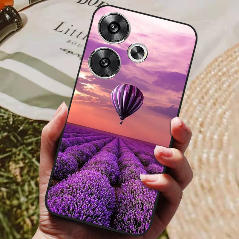 For Xiaomi POCO F6 Case POCOF6 Luxury Phone Silicon Back Cover For Xiaomi POCO F6 Cases  F 6 Protective Shockproof Shell Capas