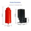 1 Set Liquid Level Controller Automatic Float Switch Pumping And Drainage Float Ball Valve Water Level Switch