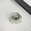 Jewelry Vintage Devil's Eye Ring Tassels Imitated Pearl Glaze Ring Delicate Trendy Opening Finger Ring Party Favors