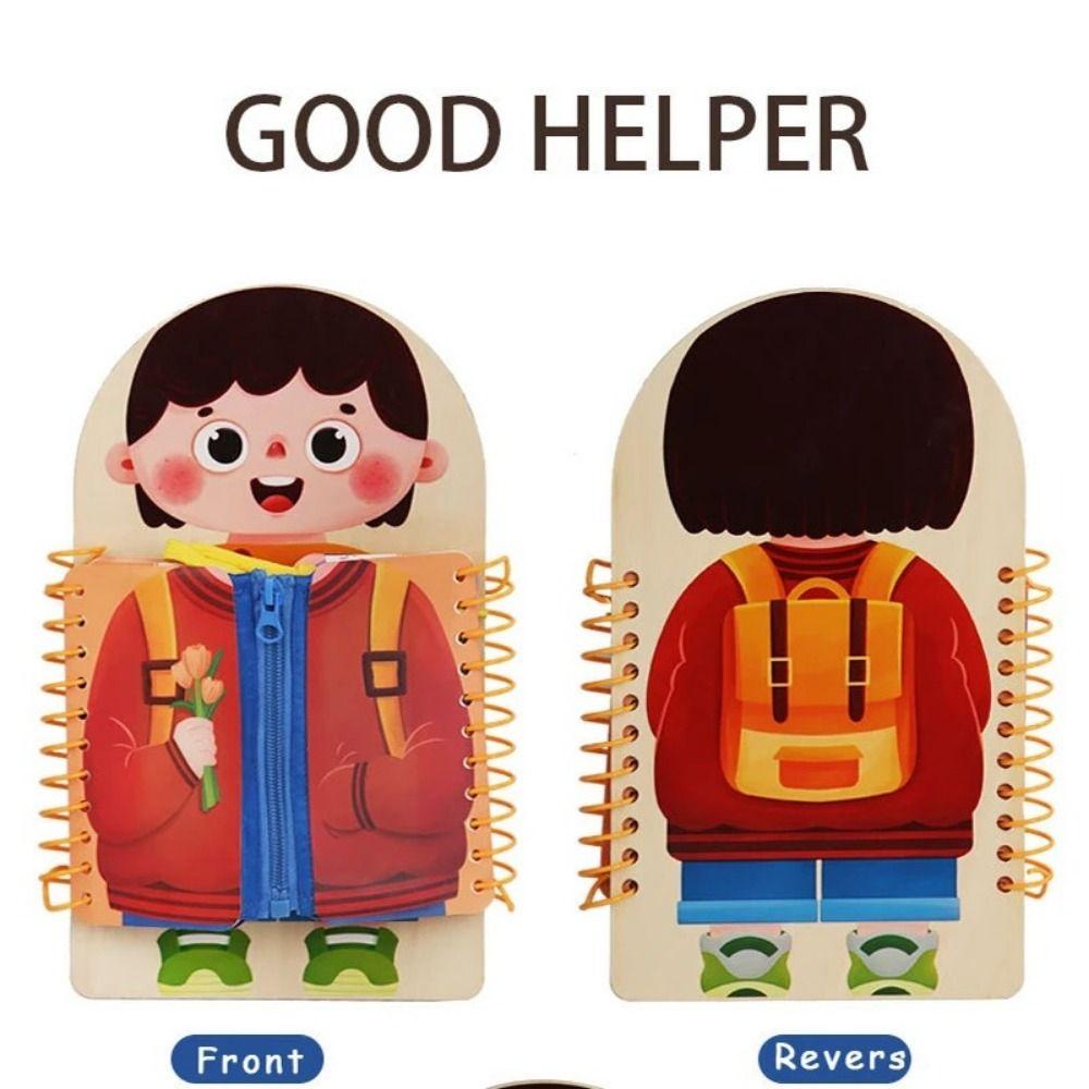 Expanding Brain Thinking Baby Busy Board Learn Dress 3D Activity Books  Basic Life Skills