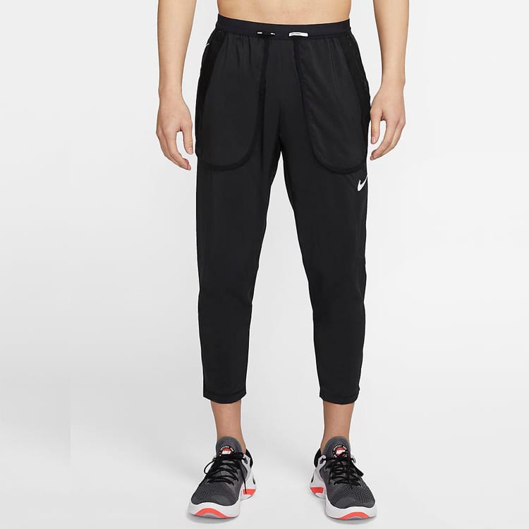 Nike Knitted Sweatpants Men's Moderate Straight Fit Pants CQ9991-010