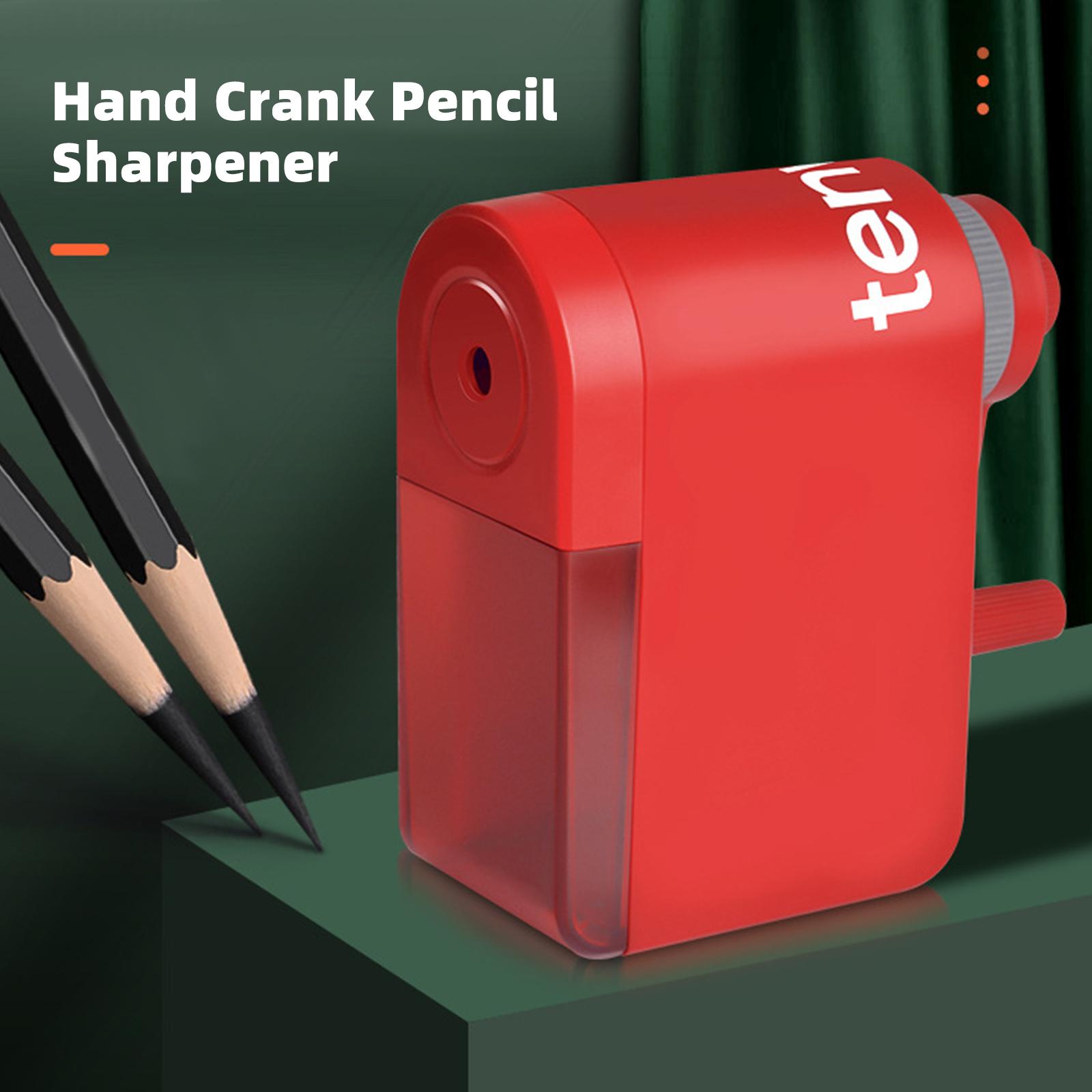 

Manual Pencil ener Hand Crank Pencil ener ness for 7-8mm Pencil for Students Artists Home School Supplies