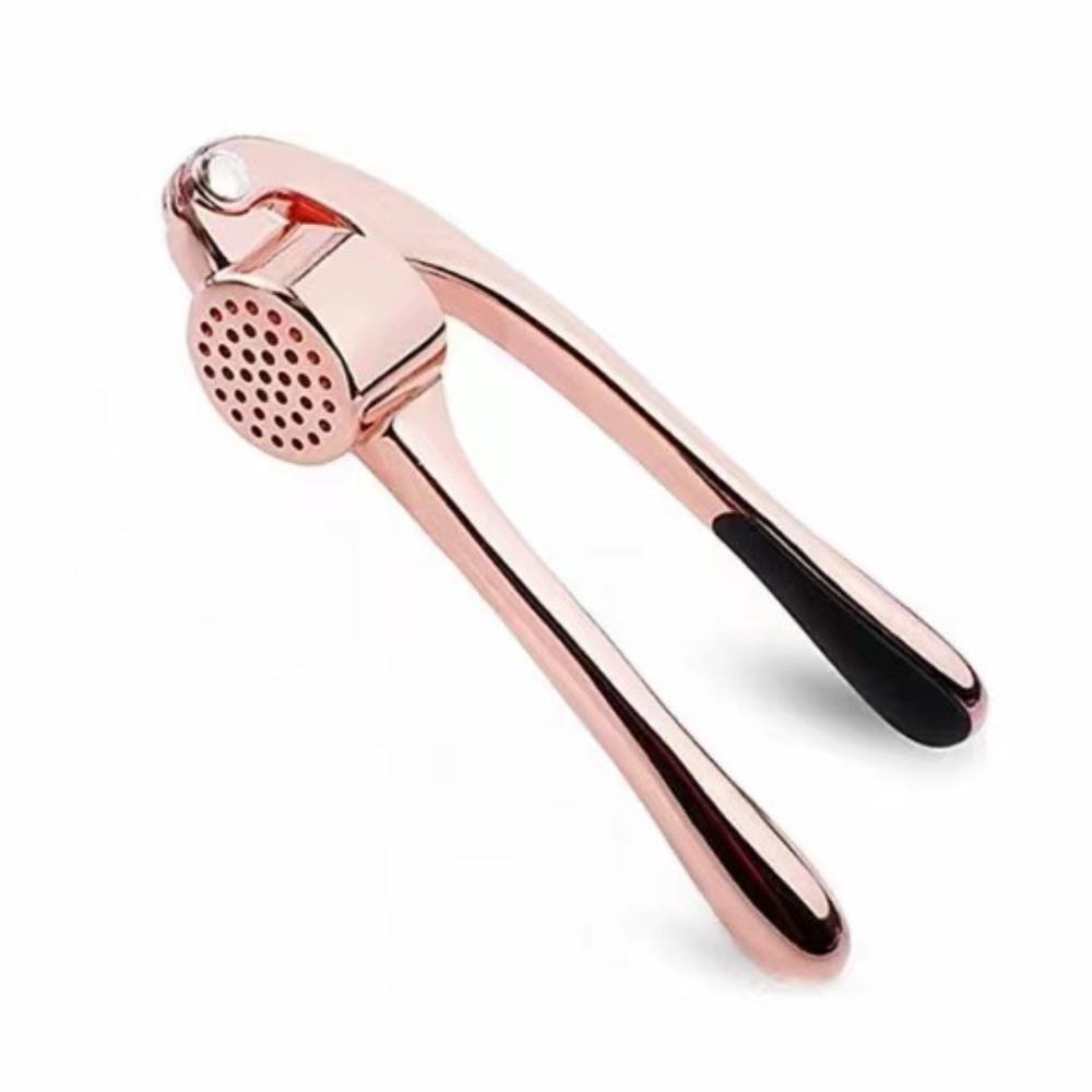 Ergonomic Handle Kitchen Garlic Press Manual Garlic Mincer Tool  Kitchen Accessories