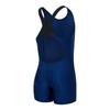 Arena Girls 3 4 Racing Back Swimsuit A5fg1gl07 Nvy