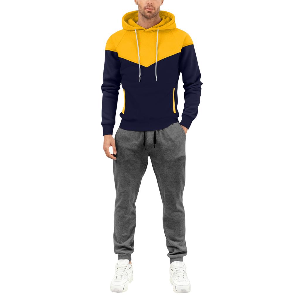Herren Herbst/Winter Kapuzen-Sportset