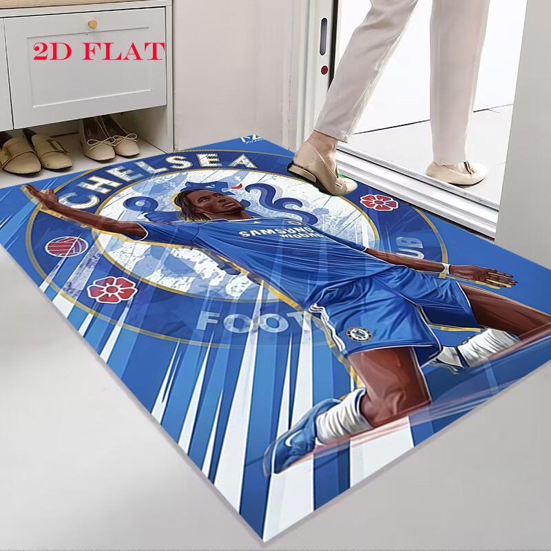Chelsea FC poster Carpet Rug for Living Room Bedroom Home Sofa Decoration,Kids play Nonslip Floor Mat