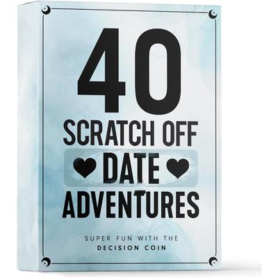 40 Fun and Romantic Scratch Off Date Adventure Ideas for Adult, Perfect for Date Night, Special Couples Gift for Anniversaries, Birthdays & More!