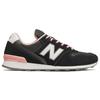 New Balance Nb 996 Comfortable Versatile Fabric Low Top Running Shoes Women sneaker Black Pink WR996ACK