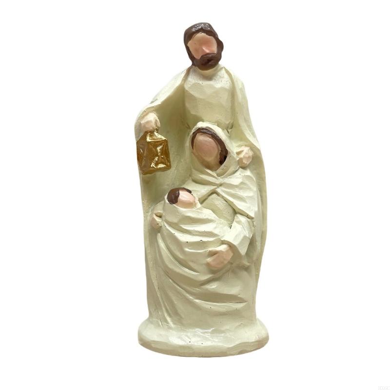 Christmas Nativity Figurines Resin Nativity Scene Statue Holy Family Statues Table Centerpieces Religious Home Decors HX6C