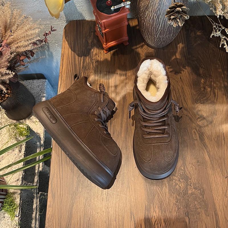 

Foam sole toe snow boots women s new winter thickened cotton shoes warm ancient boots 40