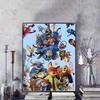 Disney 5D DIY Diamond Painting Zootopia Main Character Illustrations Embroidered Mosaic Cross Stitch Home Decor Gifts Crafts